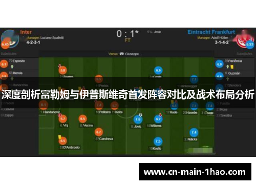深度剖析富勒姆与伊普斯维奇首发阵容对比及战术布局分析